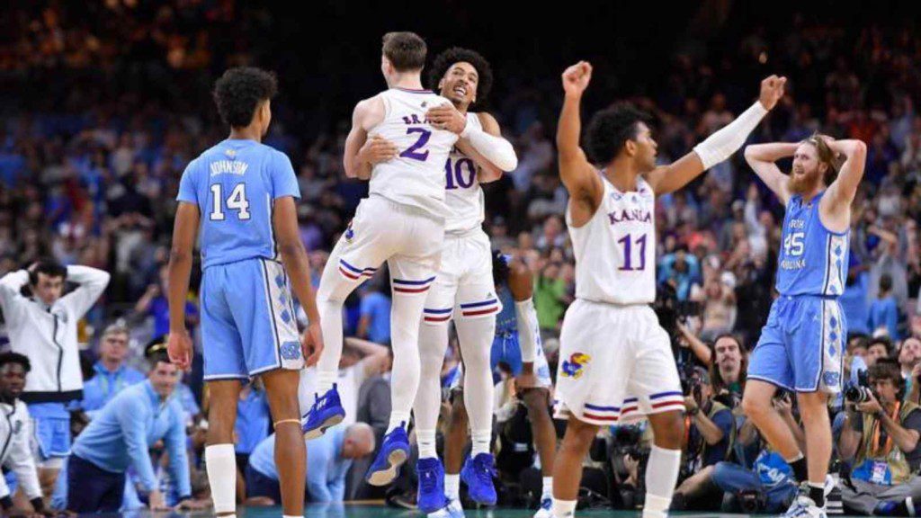 The Taste of victory for the Jayhawks