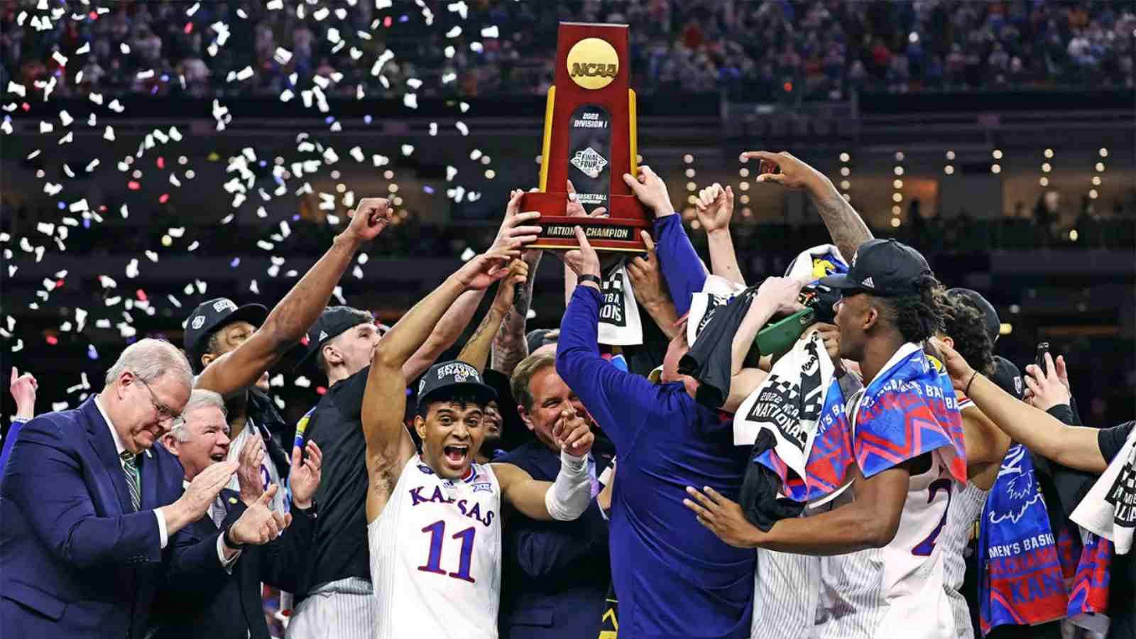 Joel Embiid, Damian Lillard, Trae Young and other NBA stars react to Jayhawks pulling off the largest comeback in championship history