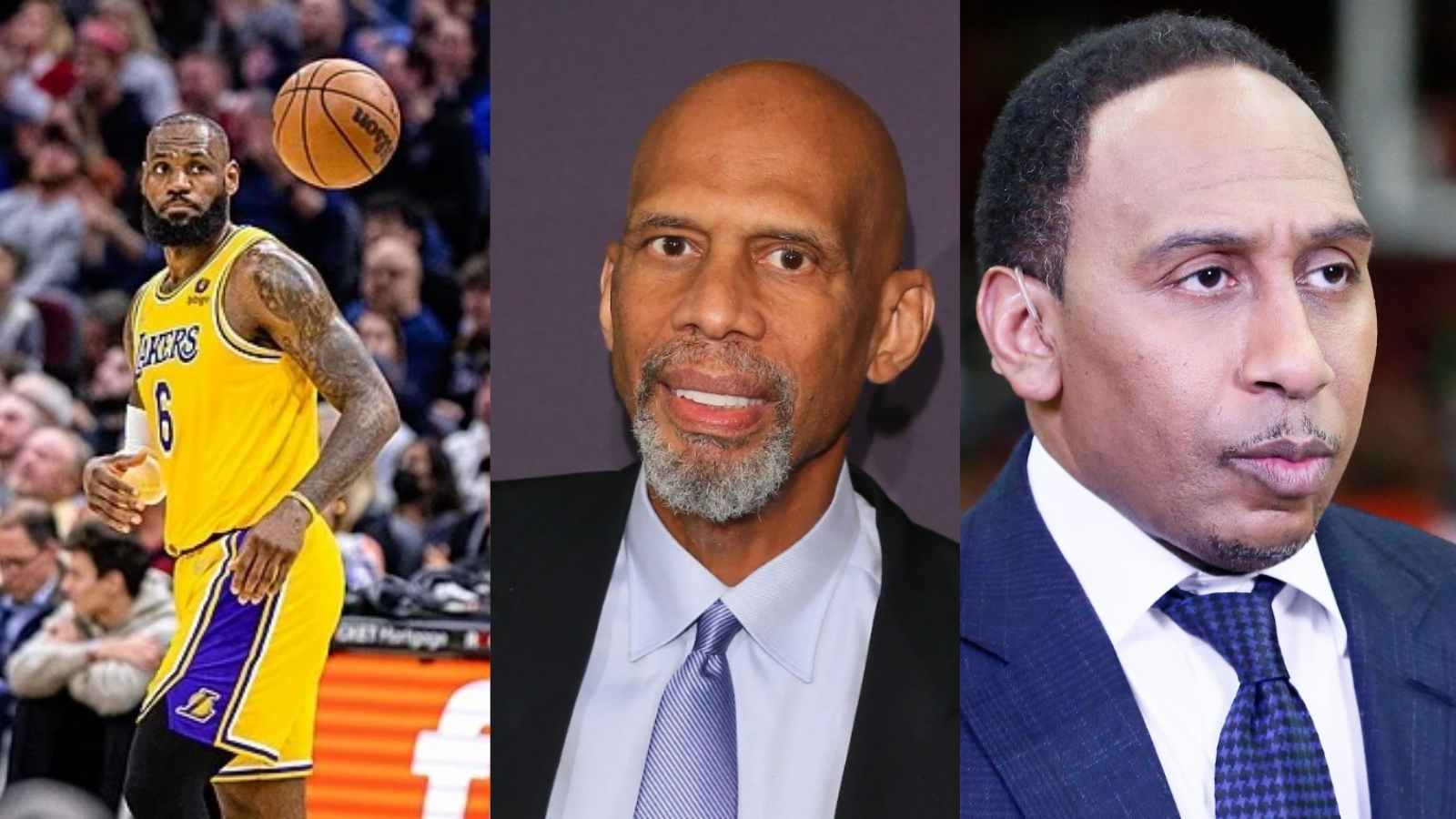 “We love you sir, but you have to show Bron a little bit of love” Stephen A. Smith reacts to Kareem Abdul Jabbar for criticizing LeBron James