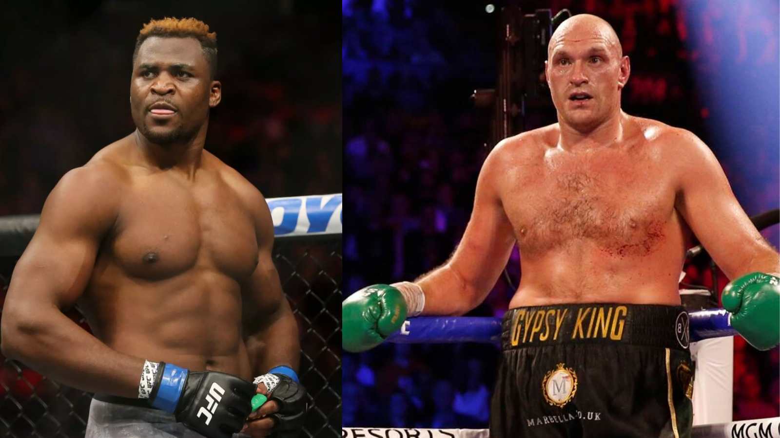 “It’s possible”- Francis Ngannou believes he can knock Tyson Fury out in a fight