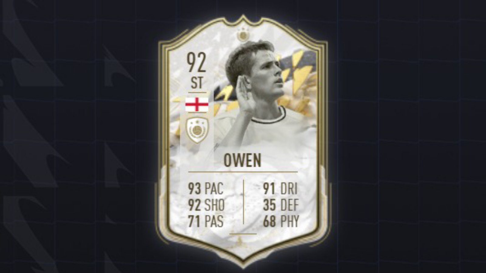 How to complete the Michael Owen FIFA 22 Prime Moments Icon SBC?