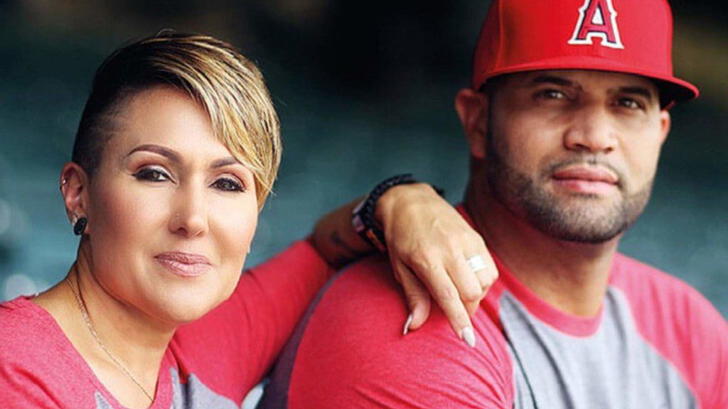 Albert Pujols and Deidre Pujols