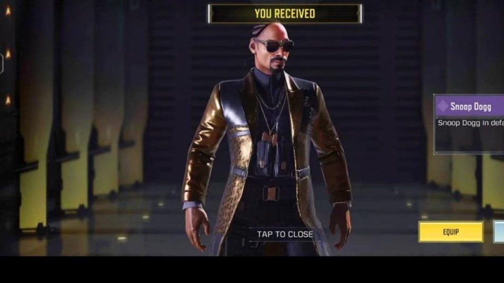 Call of Duty Mobile x Snoop Dogg collaboration adds the operator of the legendary rapper