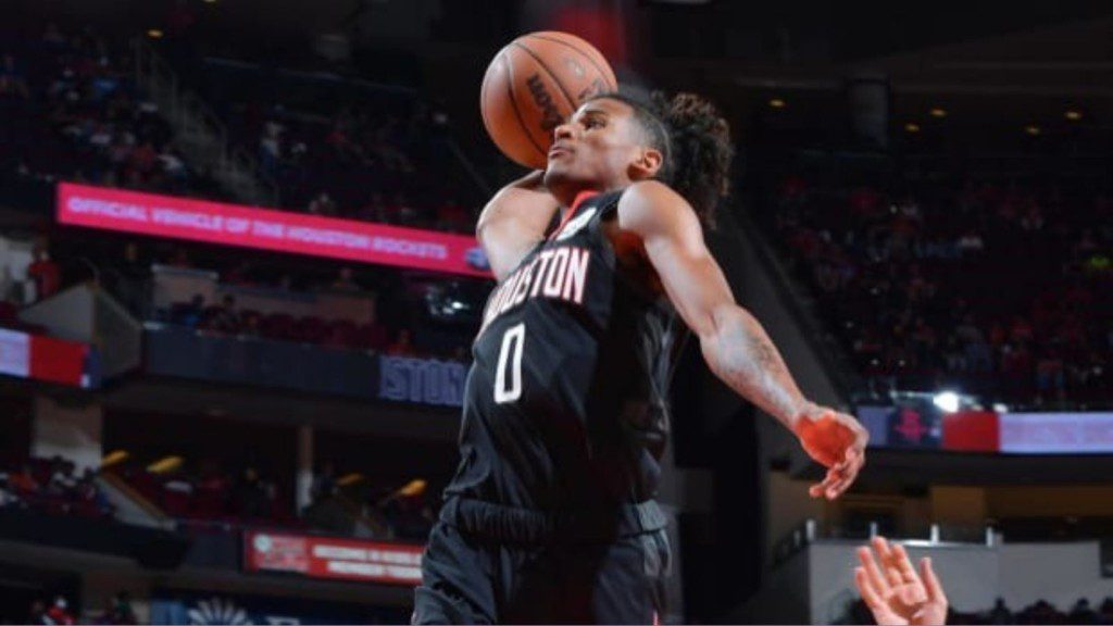 Jalen Green in action against the Minnesota Timberwolves