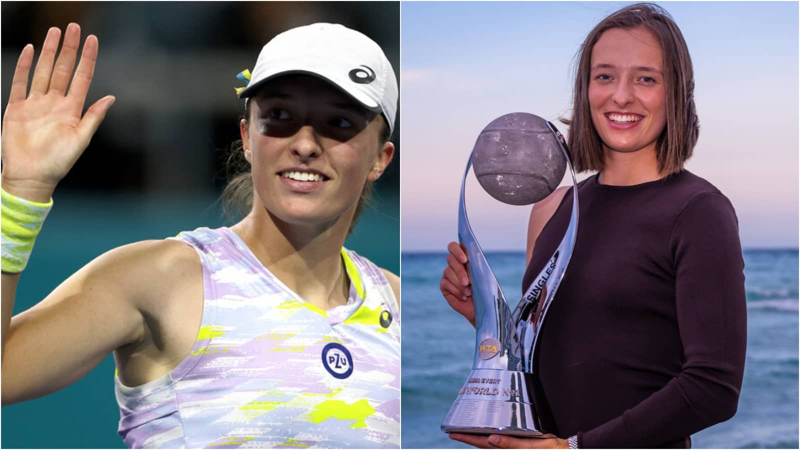 “It would happen anyway if Ash wasn’t retiring” Iga Swiatek gets her hand on the WTA No. 1 trophy, speaks on her plans of dominance on Clay