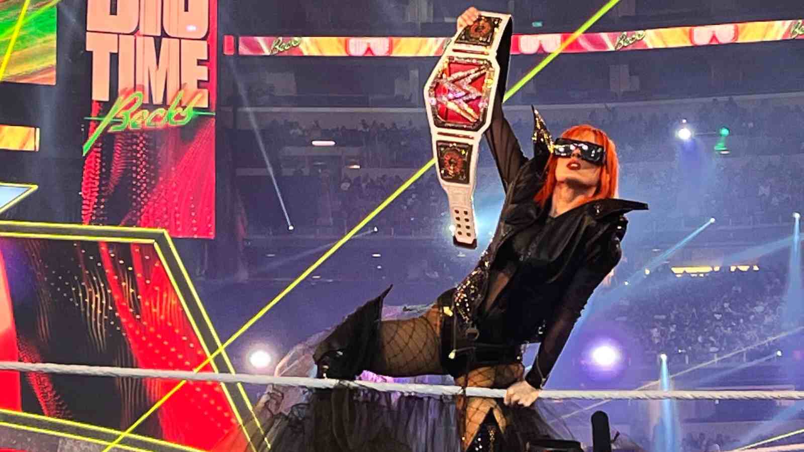 “The Real Biggest match in WrestleMania history”; Becky Lynch reacts after Roman Reigns vs Brock Lesnar disappoints the WWE Universe