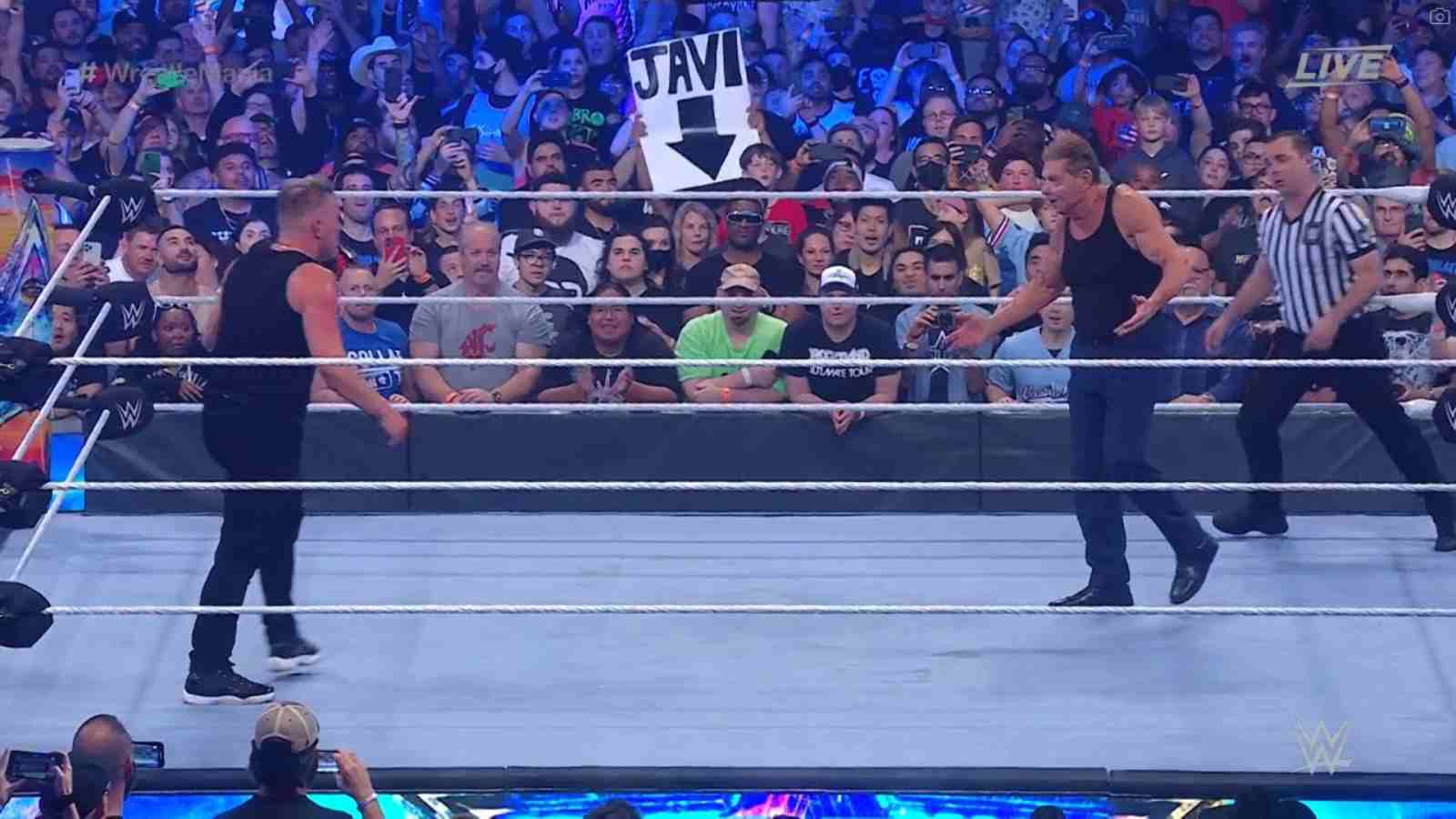 “THE BOSS IS BACK”: Vince McMahon returns to action against Pat McAfee at Wrestlemania 38