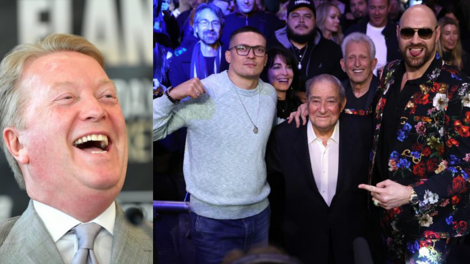 “We were quite close”- Frank Warren reveals how the Tyson Fury vs Oleksandr Usyk fight almost materialized