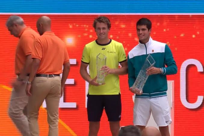 Casper Ruud and Carlos Alcaraz | Tennis News | FirstSportz