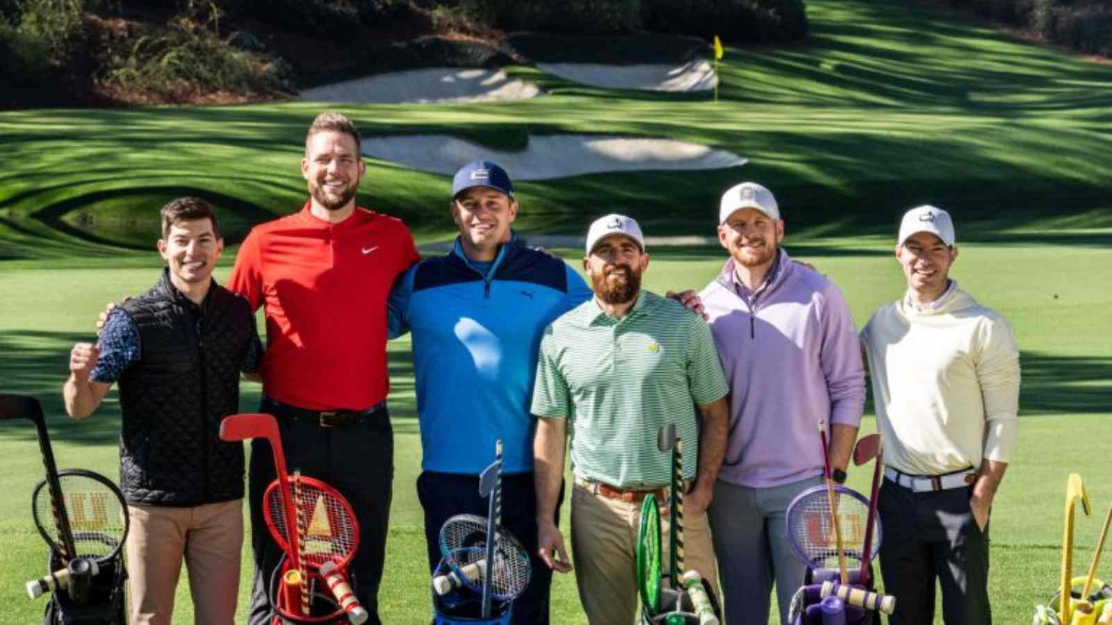 “Augusta tarnished forever” – Twitterati reacts to latest partnership between Dude Perfect and The Masters involving Bryson DeChambeau