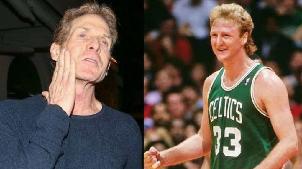 Skip Bayless and Larry Bird