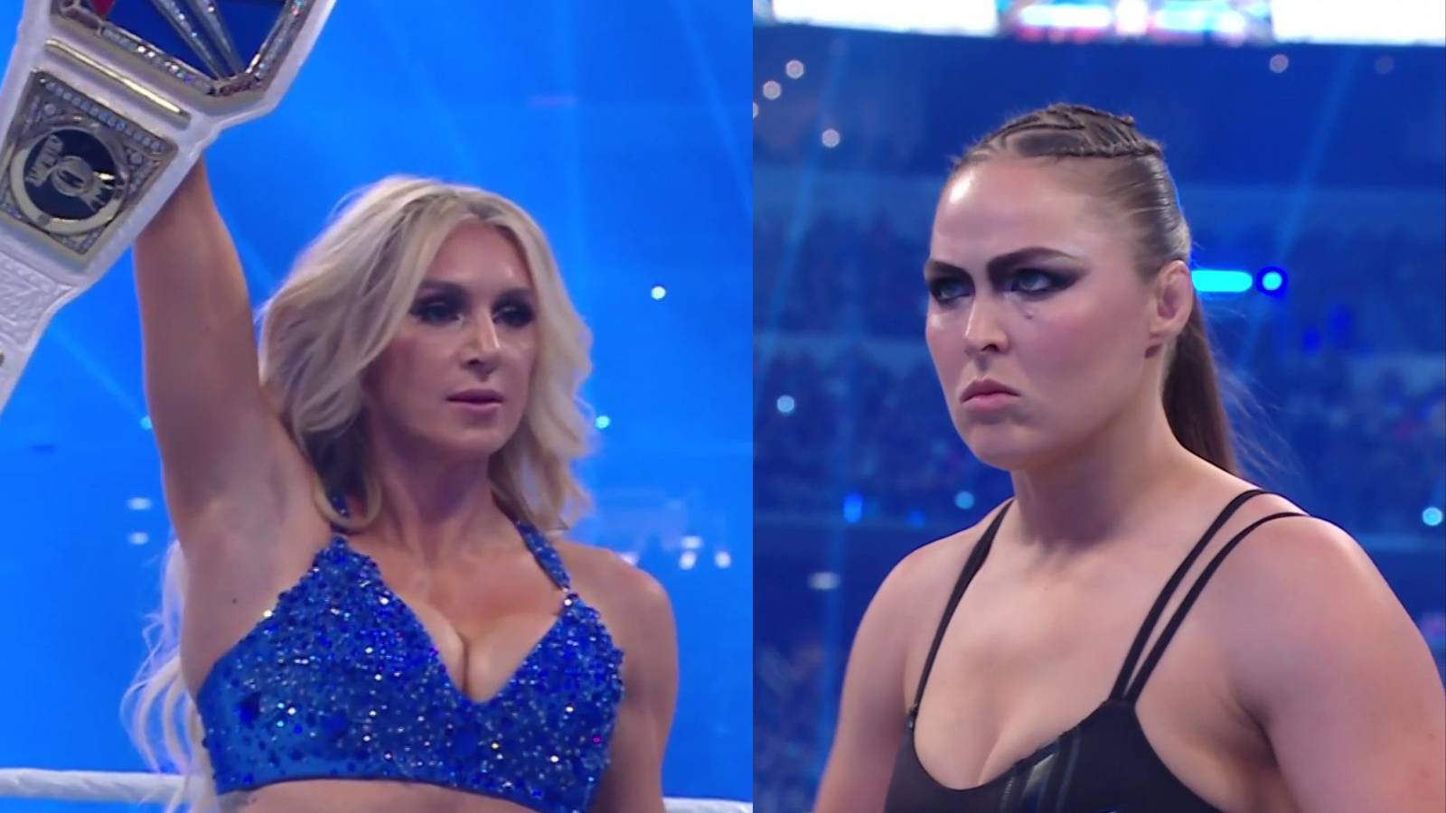 “My legacy is greater b***h”: Charlotte Flair and Ronda Rousey devour each other in an all-out brawl