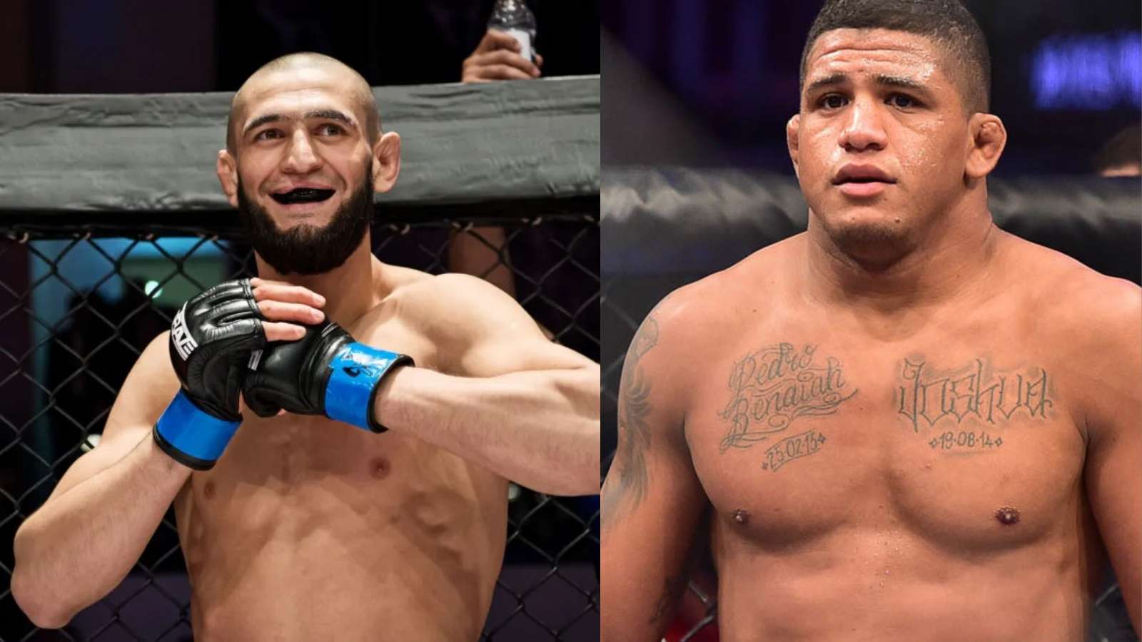 “His whole heart gonna stop”- Khamzat Chimaev sends a scary message to Gilbert Burns ahead of UFC 273