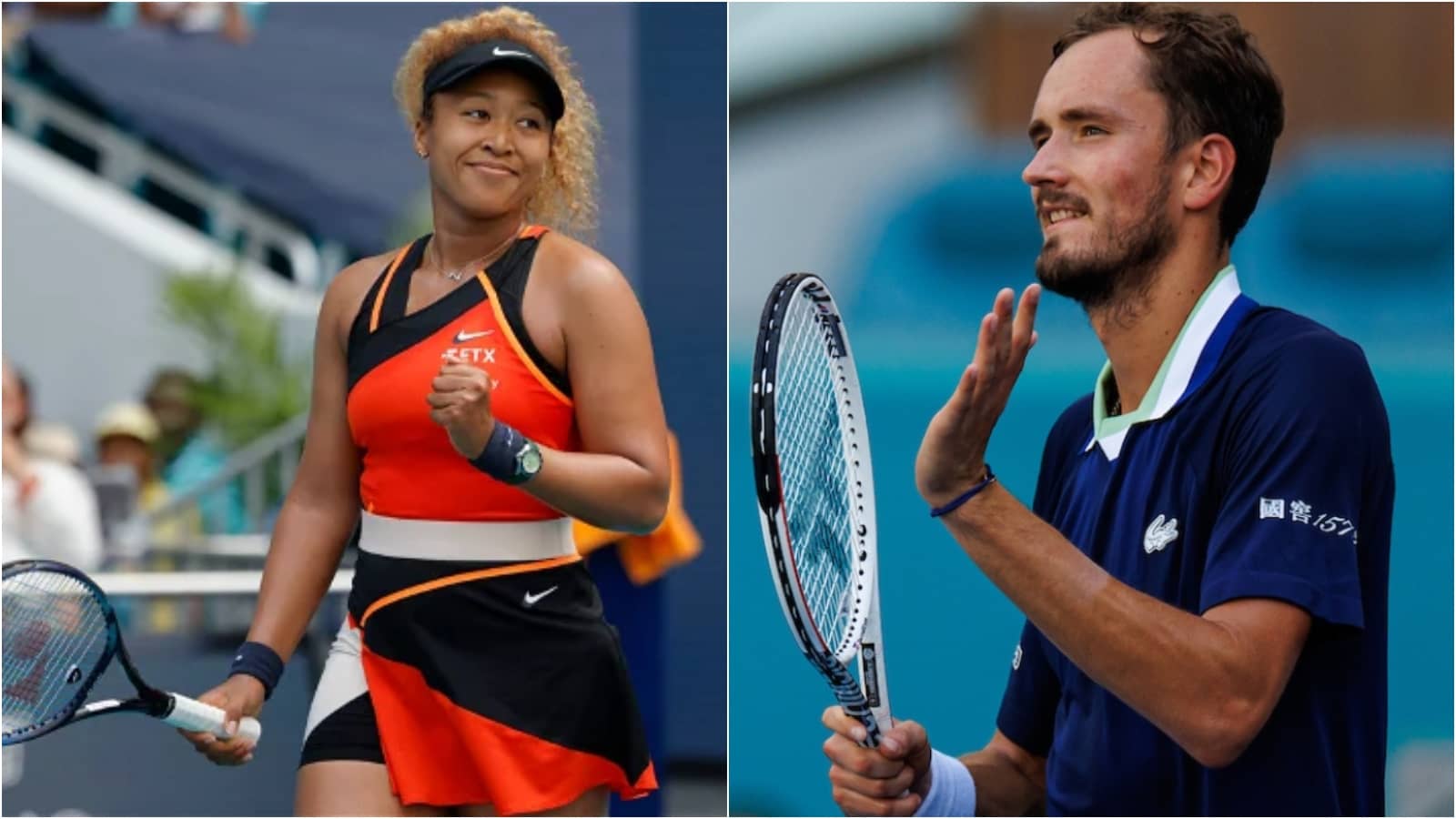 “Naomi Osaka is a superstar and one of the best” Daniil Medvedev praises the 4-time Grand Slam champion for her fantastic run in the Miami Open