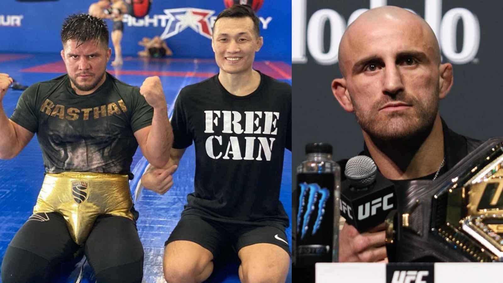 “Coming for your oversized head”- Henry Cejudo and The Korean Zombie send Alexander Volkanovski a strong message