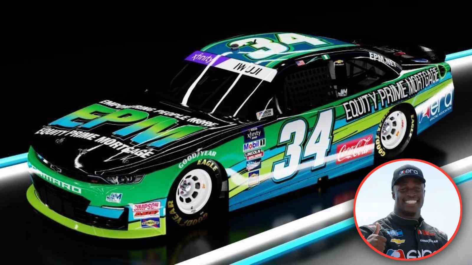 Jesse Iwuji motorsports set to replace owner-driver Jesse Iwuji for the Richmond Xfinity Series Race