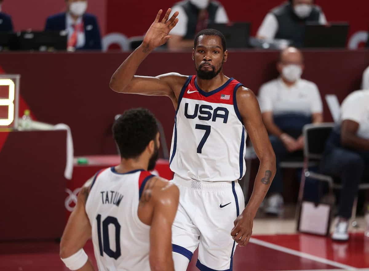 “Don’t look at me, I need you to kill” Jayson Tatum reveals his unique encounter with Kevin Durant during Tokyo Olympics 