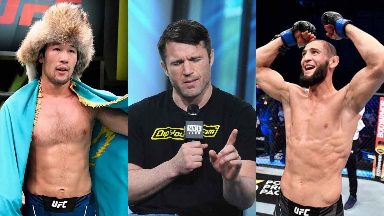 Chael Sonnen highlights how Khamzat Chimaev and Shavkat Rakhmonov are in a similar position in the UFC