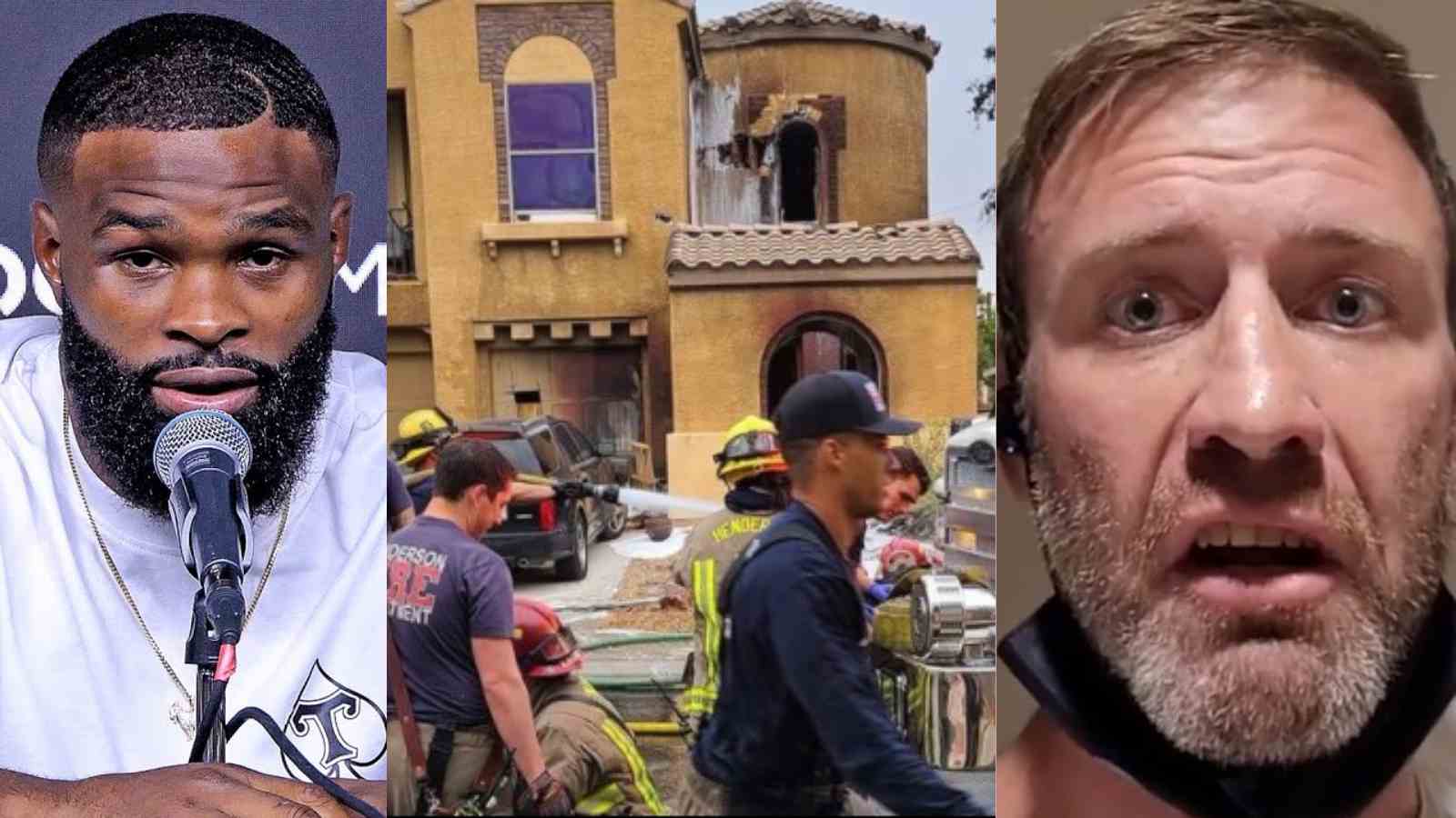 “He kept the UFC alive” Tyron Woodley urges fans to donate as UFC Hall of Famer Stephan Bonnar loses his home in fire