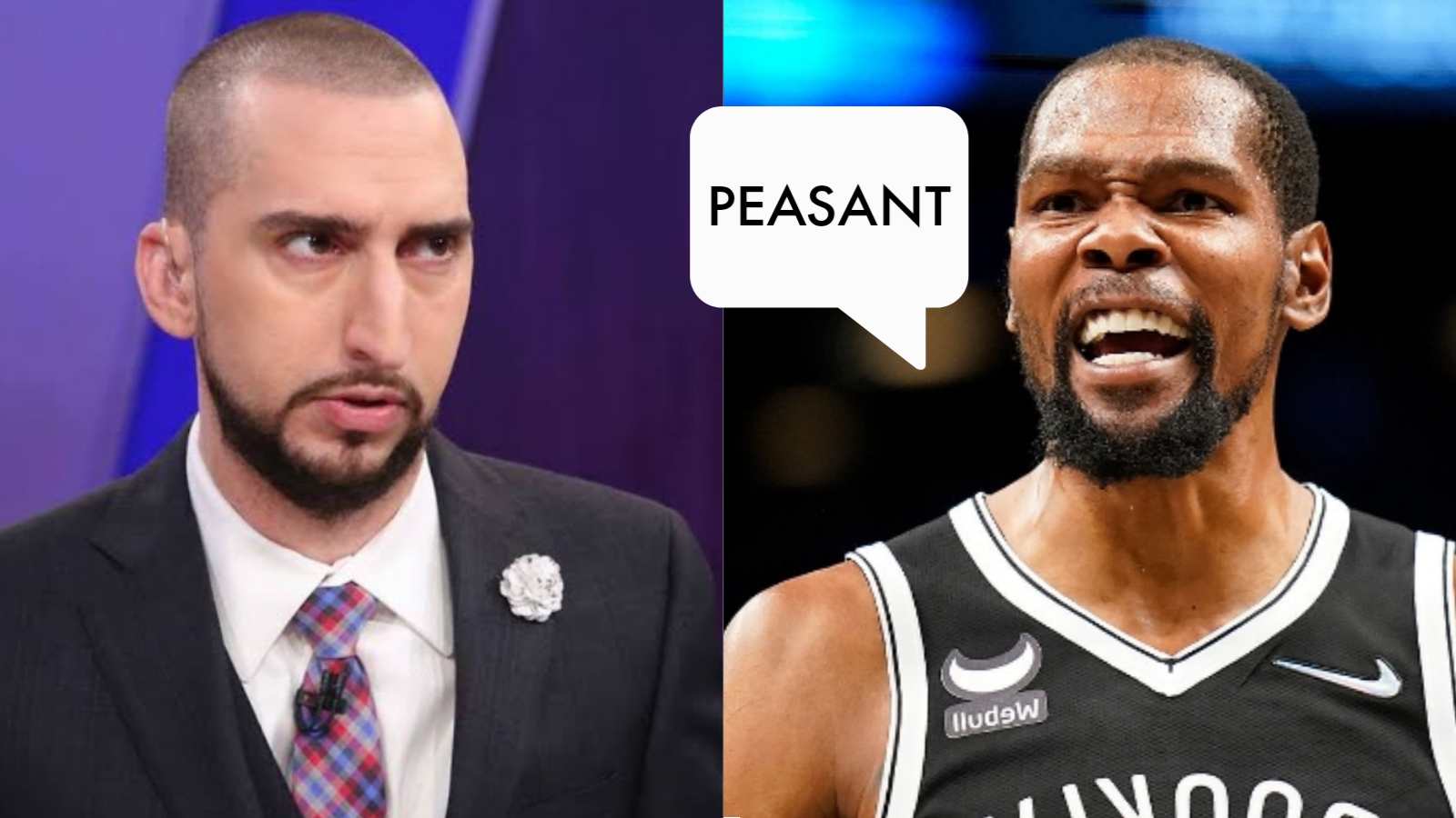 “Just like you are but u rather be a peasant”: Kevin Durant’s banter with Nick Wright reaches crescendo; Rates him below Giannis Antetokounmpo