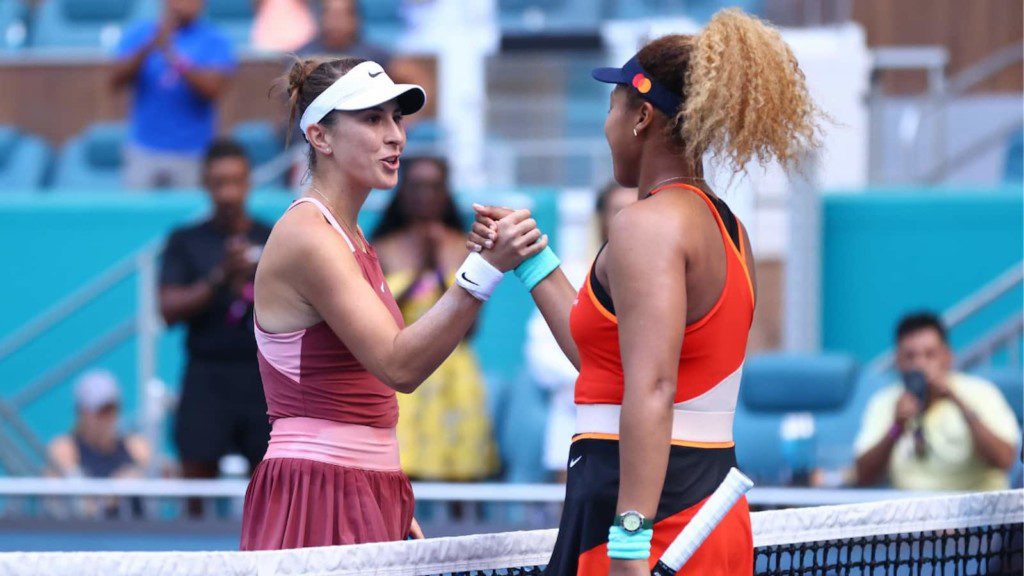 Naomi Osaka and Belinda Bencic