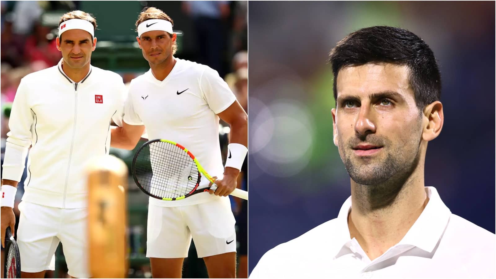 “He has pushed me” Novak Djokovic names his biggest rival between Federer and Nadal