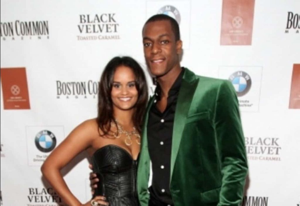 Ashley Bachelor and Rajon Rondo