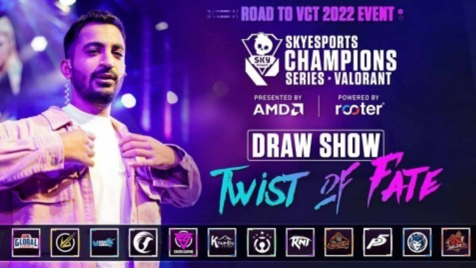 Skyesports Champions Series Phase 2 Twist of Fate: Draw Show on May 17