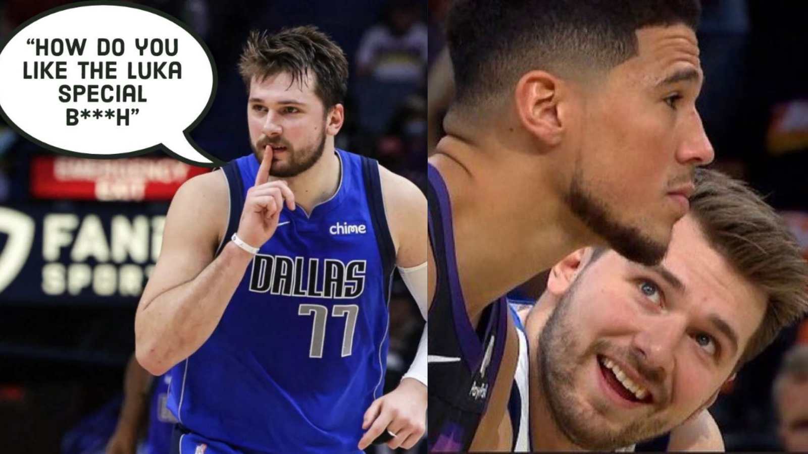 “How do you like the ‘Doncic Special’ B***h” Luka Doncic silences Devin Booker on court as glorious Mavericks obliterate Phoenix in Game 7