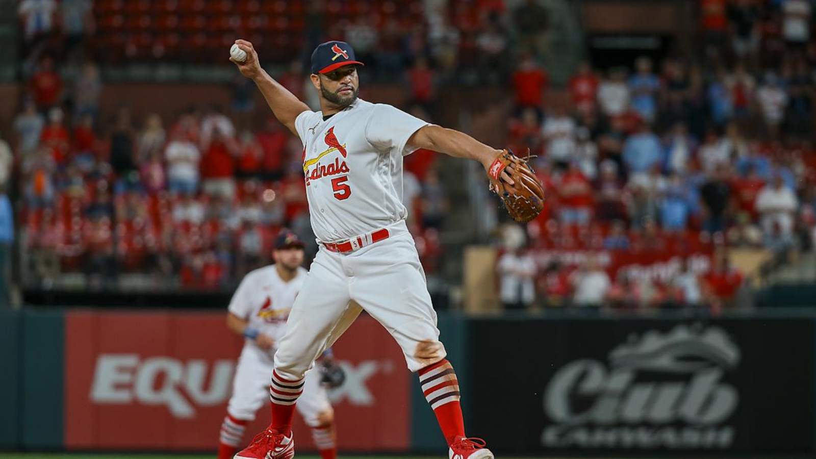 “Think the fans had a good time” – Albert Pujols makes pitching debut in Cardinals’ Blowout Win over Giants