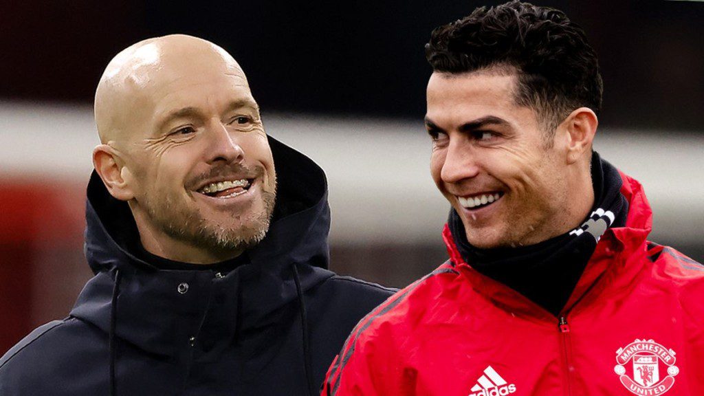 Ten hag and CR7