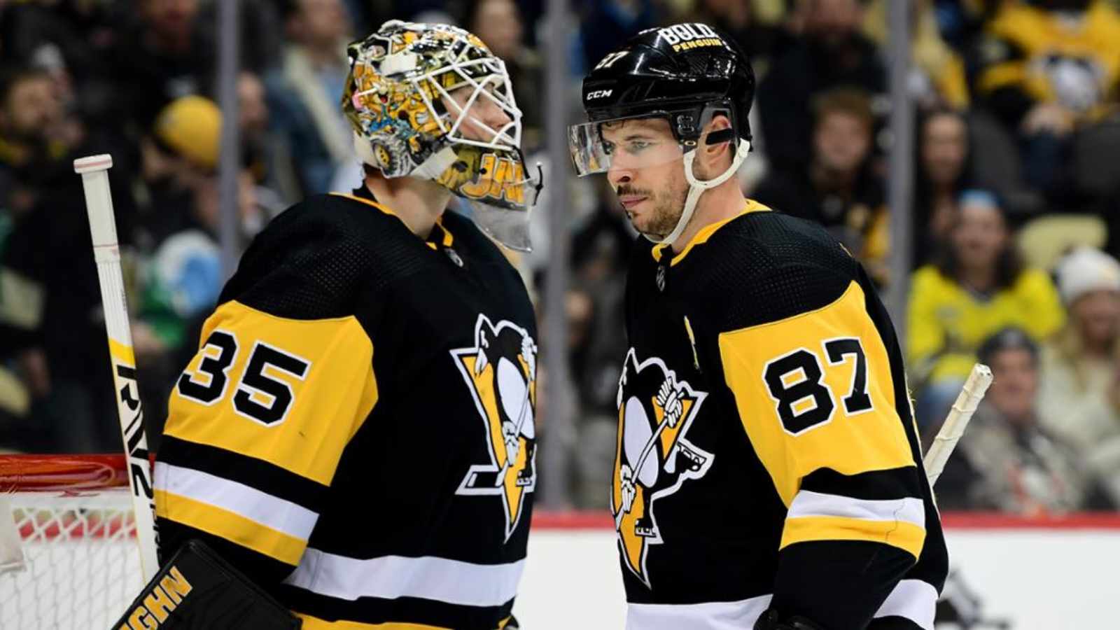 “Game-time decisions” – Penguins center Sidney Crosby, and goalie Tristan Jarry back in the lineup for Game 7 OT loss to Rangers