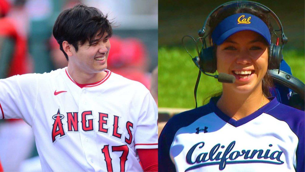 Shohei Ohtani and his girlfriend