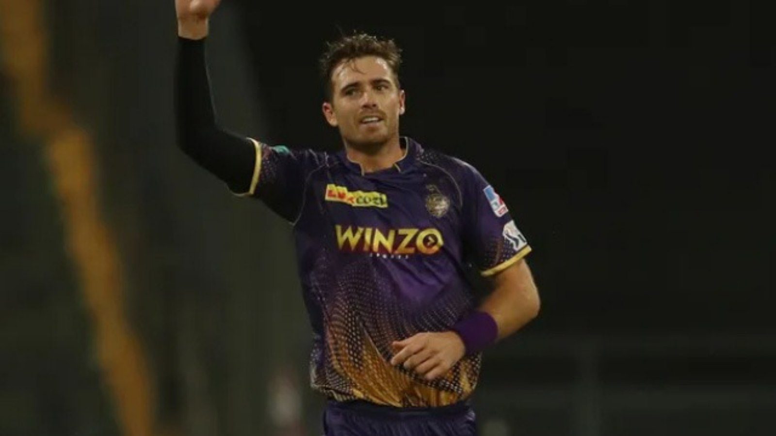 [Watch] – Tim Southee take a superb reflex catch to dismiss SRH’s Rahul Tripathi