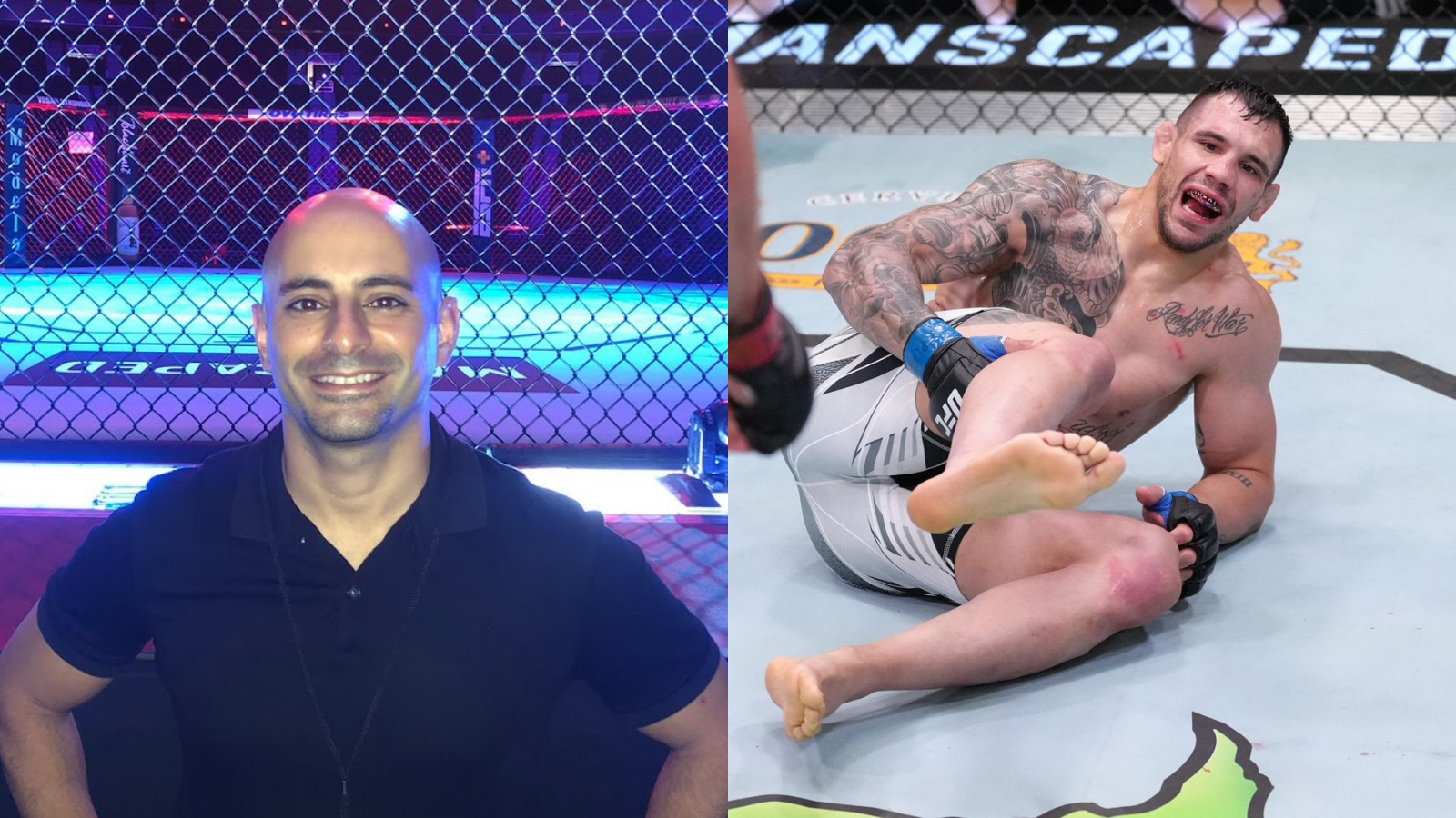 Cageside doctor details brutal knee injury Aleksandar Rakic suffered against Jan Blachowicz at UFC Vegas 54