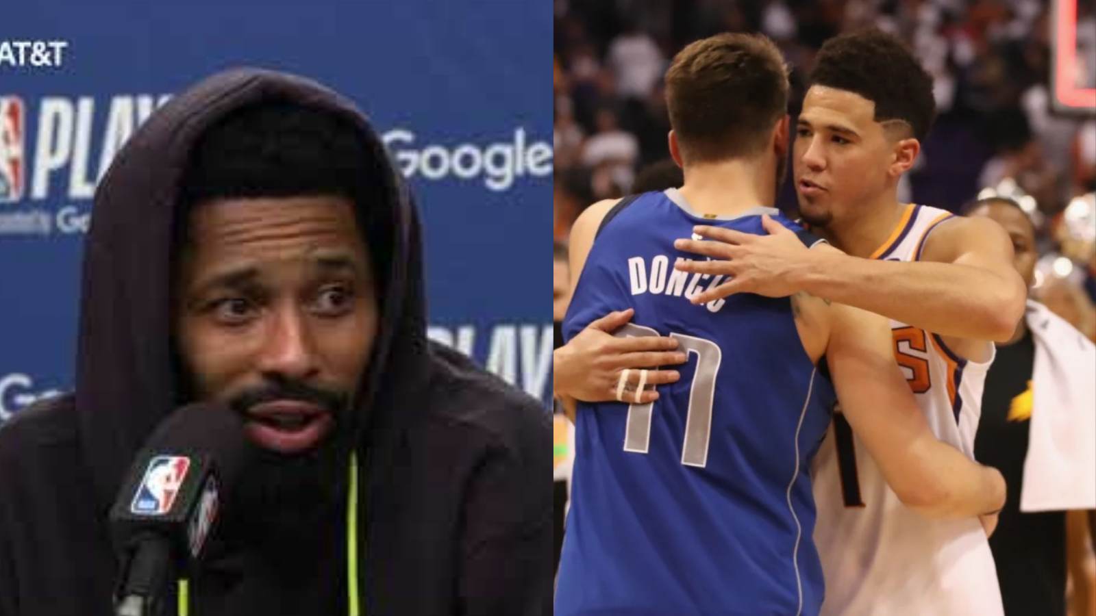 “I believe Game 7 goes to the best player and we have that” Spencer Dinwiddie fires veiled shot at Devin Booker, hails Luka Doncic ahead of Game 7 showdown