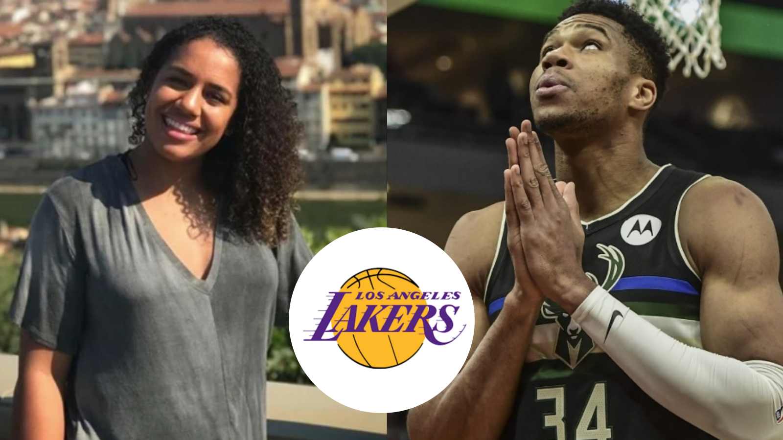 “Who’s your favorite team? Lakers!!” Giannis Antetokounmpo left in disbelief as his girlfriend reveals her favorite NBA team