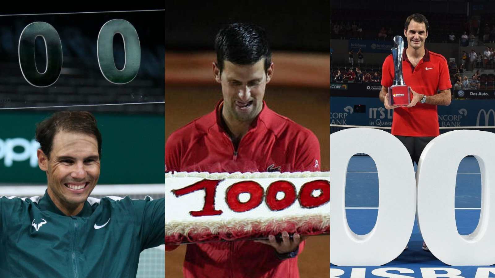 ‘I’ve seen them celebrate those milestones…’ Novak Djokovic relieved after joining Roger Federer and Rafael Nadal in the 1000 wins club