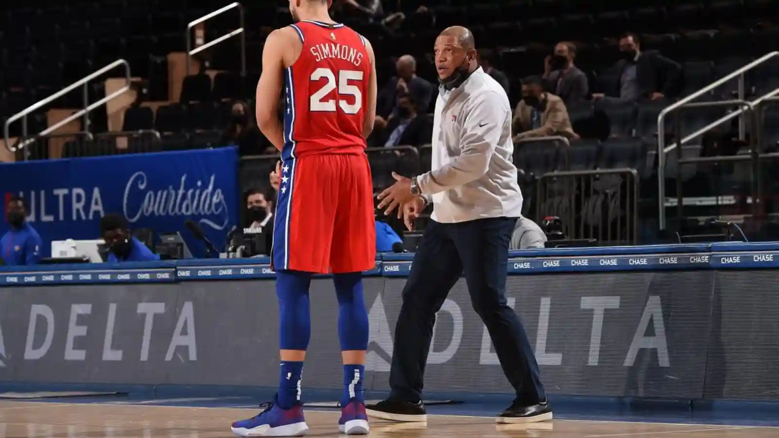 Doc Rivers shouts out Ben Simmons as he discusses the Sixers’ ‘distractions’ during season