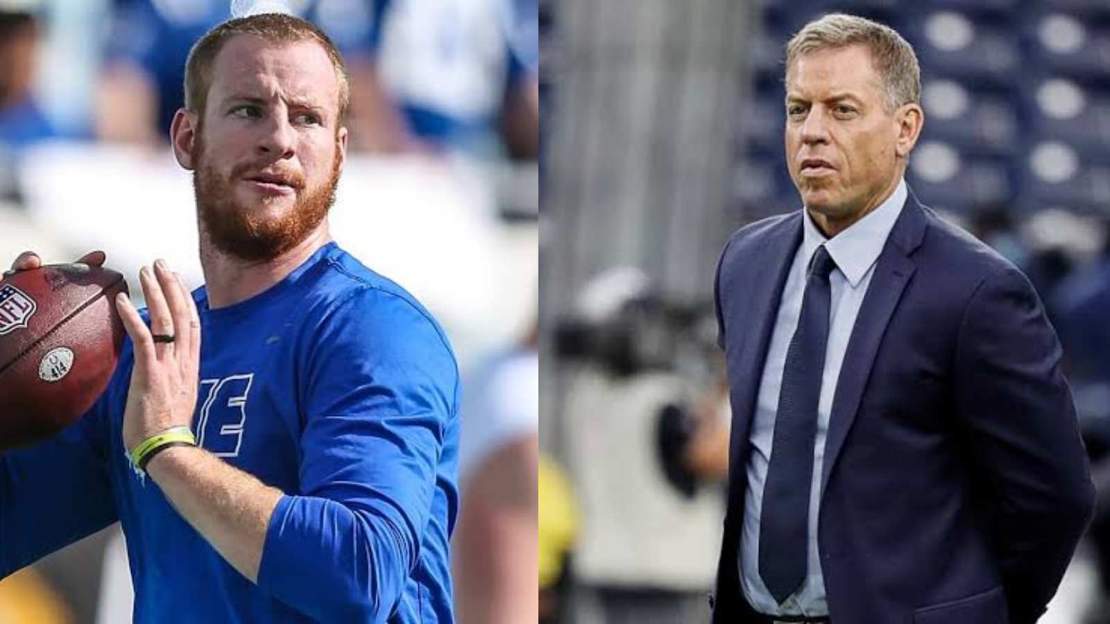 “Can’t afford to fail anymore”: Troy Aikman drops a SHOCKING statement about Carson Wentz’s future in the NFL