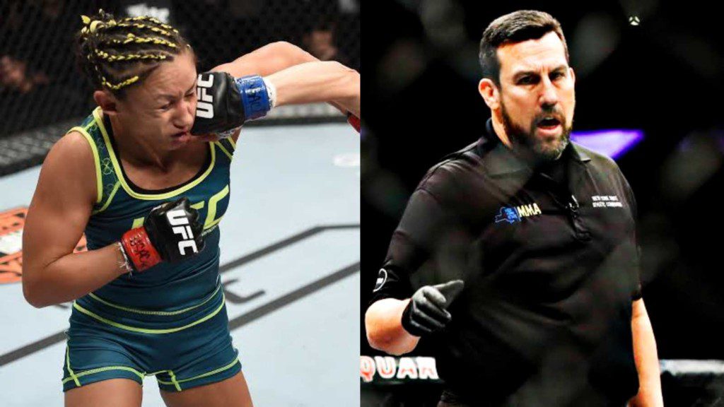 Rose Namajunas and John McCarthy