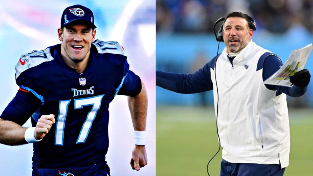 Mike Vrabel and Ryan Tannehill