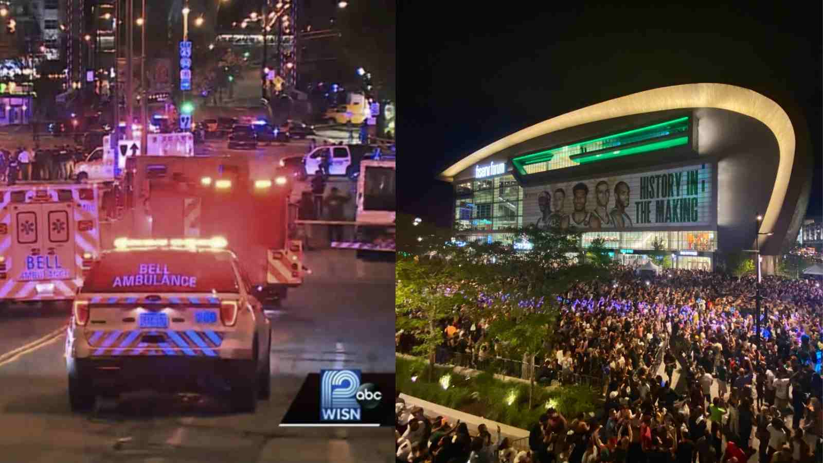 3 people shot outside Fiserv Forum after Bucks vs Celtics Game 6; 1 taken into custody