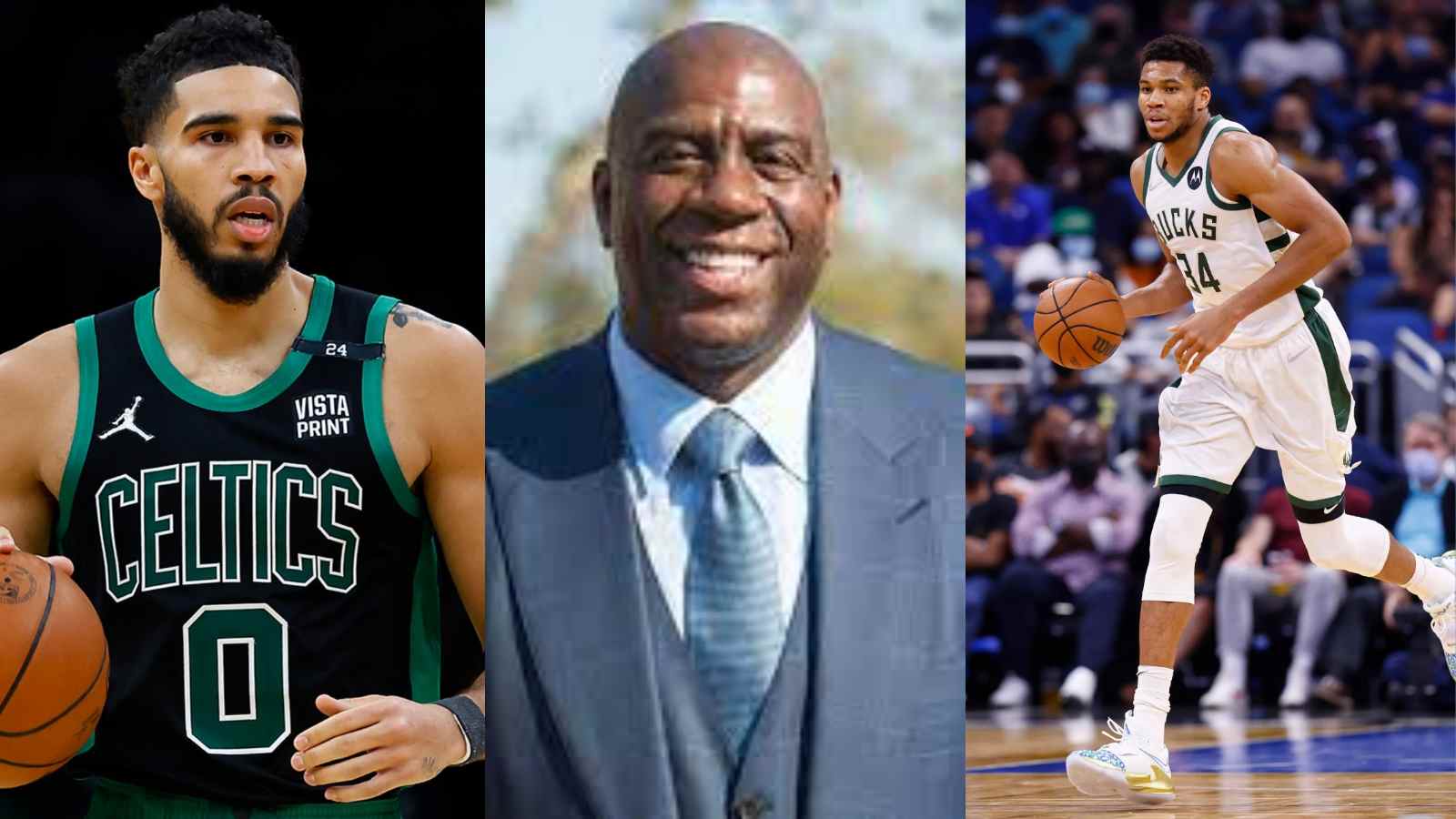  “The NBA is in great hands” Magic Johnson makes honest admission on Jayson Tatum-Giannis Antetokounmpo Game 6 duel