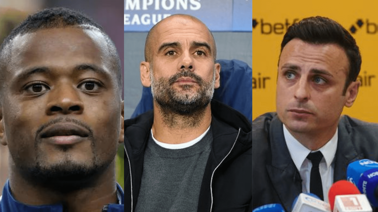 “We destroyed them in UCL final”: Pep Guardiola fires shots at Patrice Evra and Dimitar Berbatov