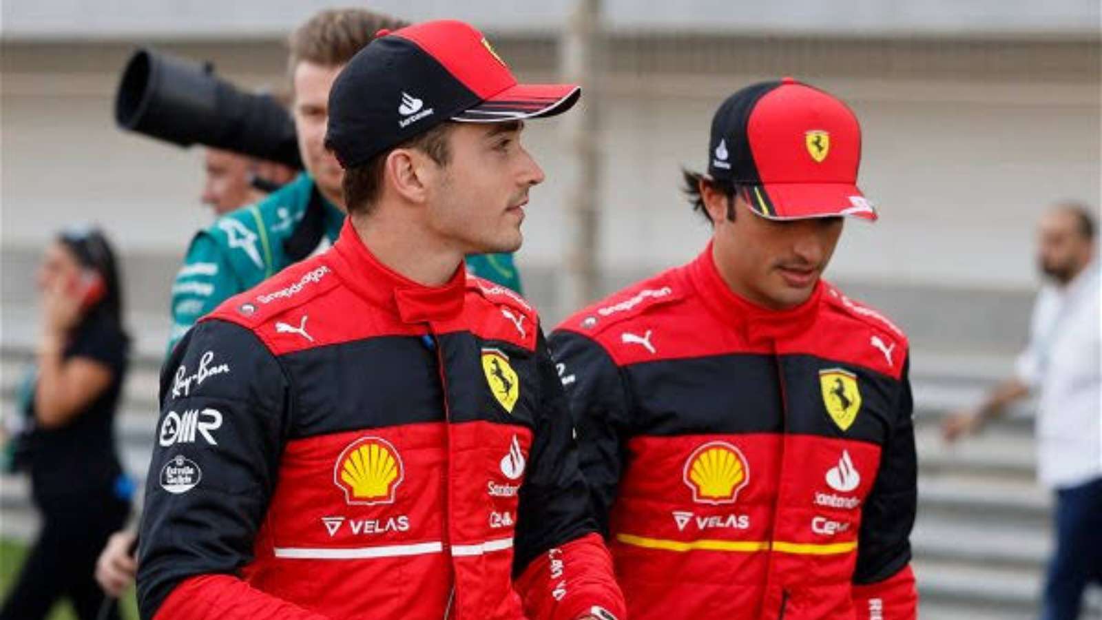 “I had a small fight with Carlos,” Charles Leclerc disappointed starting behind Max Verstappen after losing the Sprint race