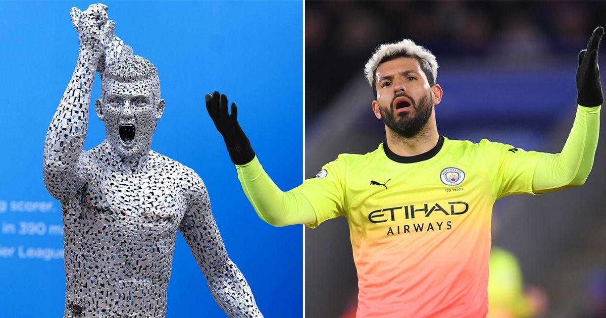 “I’m seeing Toni Kroos’s statue instead of Sergio Aguero”- Twitter mocks Manchester City and Aguero after his statue appears like that of Tony Kroos