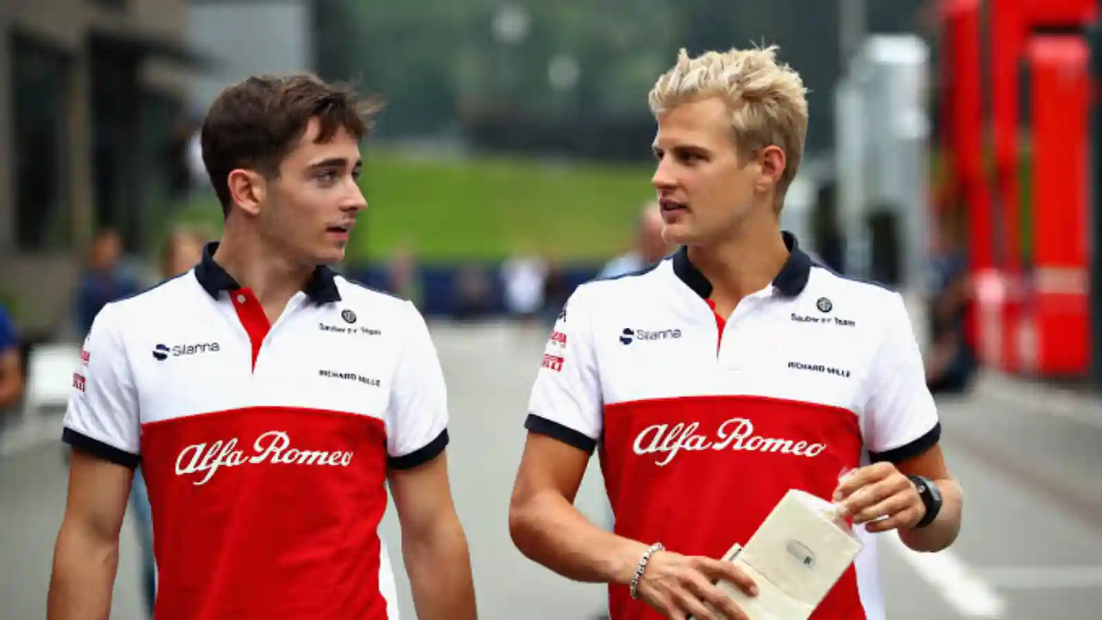 Charles Leclerc and Marcus Ericsson