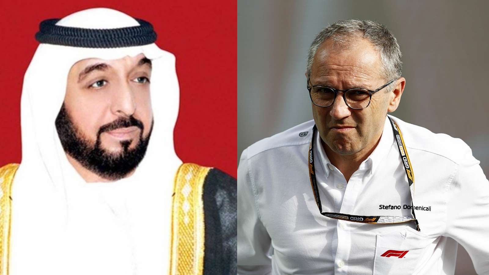 “I am saddened to hear the news,” Stefano Domenicali expresses condolences over the death of UAE President