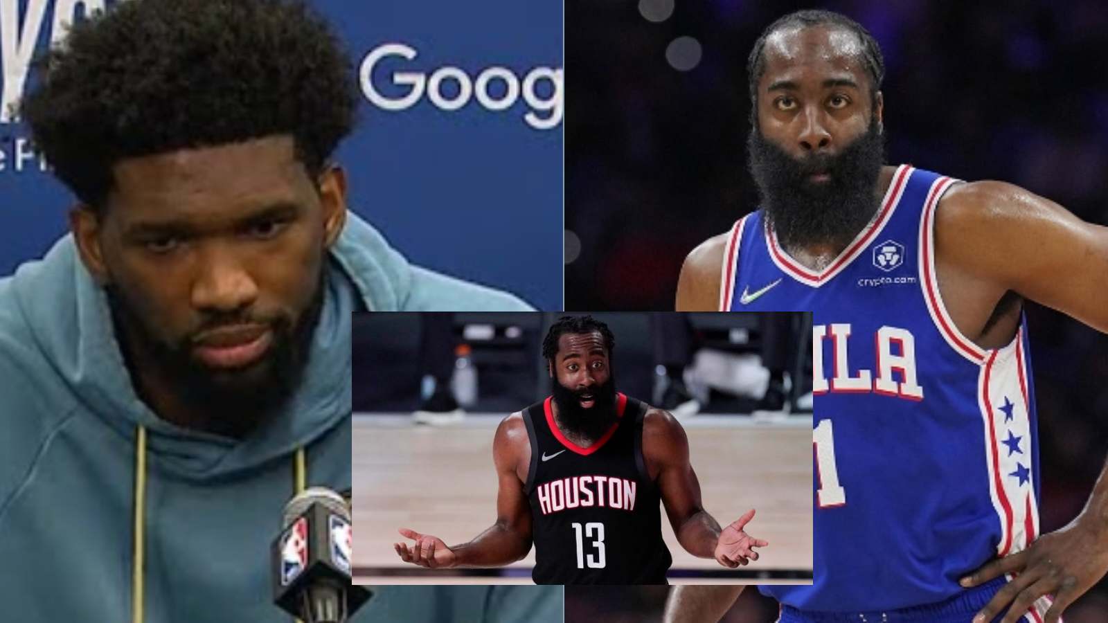 “The Houston Rocket star, that’s not who he is anymore” Joel Embiid makes honest admission on James Harden after Sixers get eliminated in Game 6